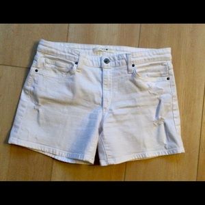 Women Joe’s white shorts